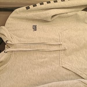 Vans crop hoodie sweatshirt